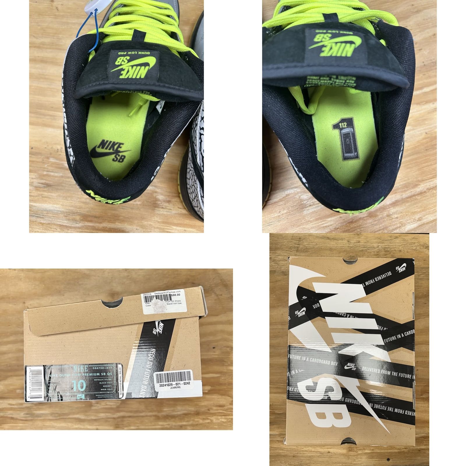 Nike Nike SB Dunk Low DJ Clark Kent x Primitive 112 - US 10 - Multicolor - Low Top - Used - 2013 - Box & Laces Included - Men Size US 9 / EU 42 - 11 Thumbnail