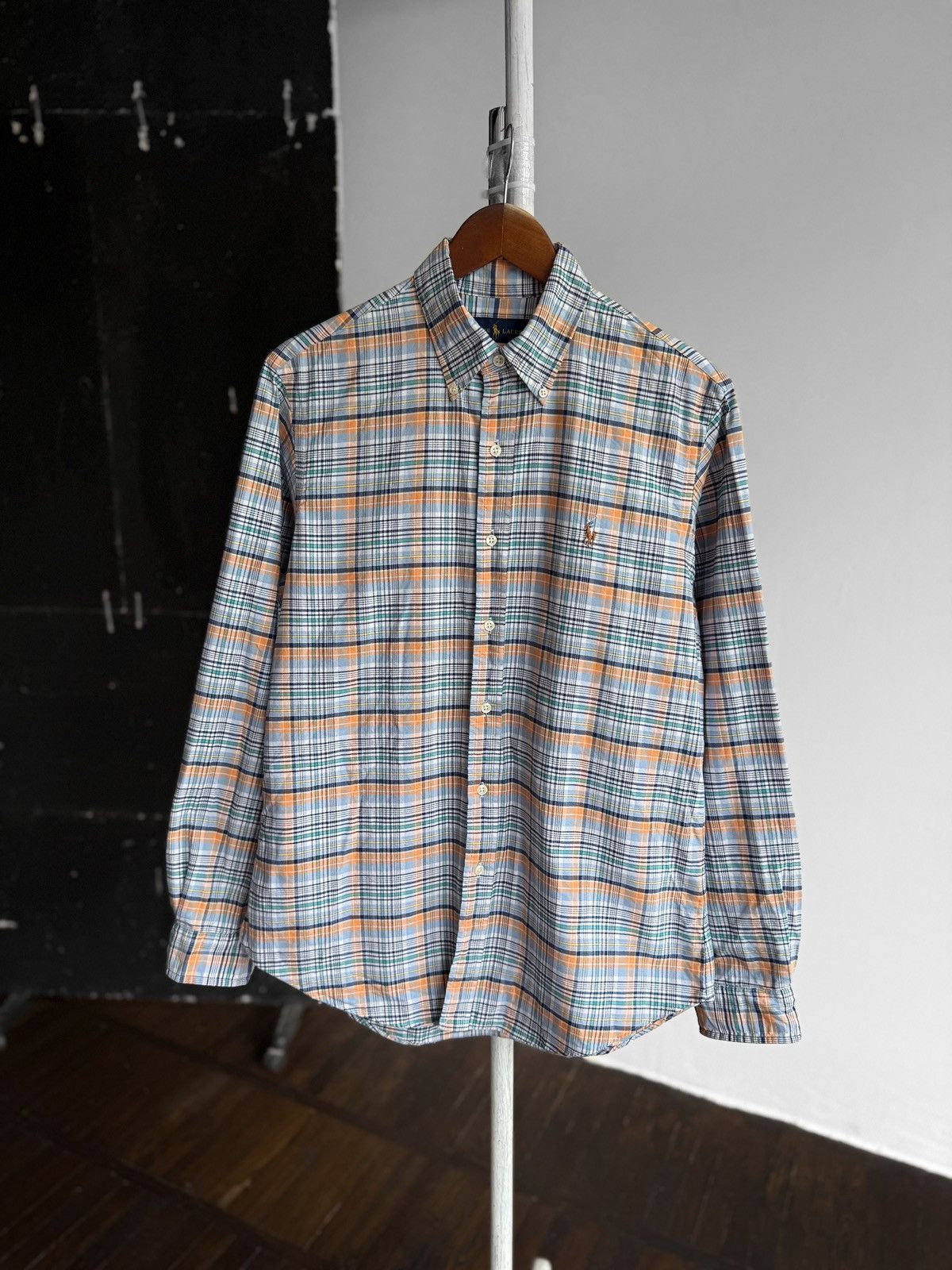 Ralph Lauren Ralph Lauren Mens Multicolor Plaid LS Button Down Shirt Y2K Size US M / EU 48-50 / 2 - 1 Thumbnail