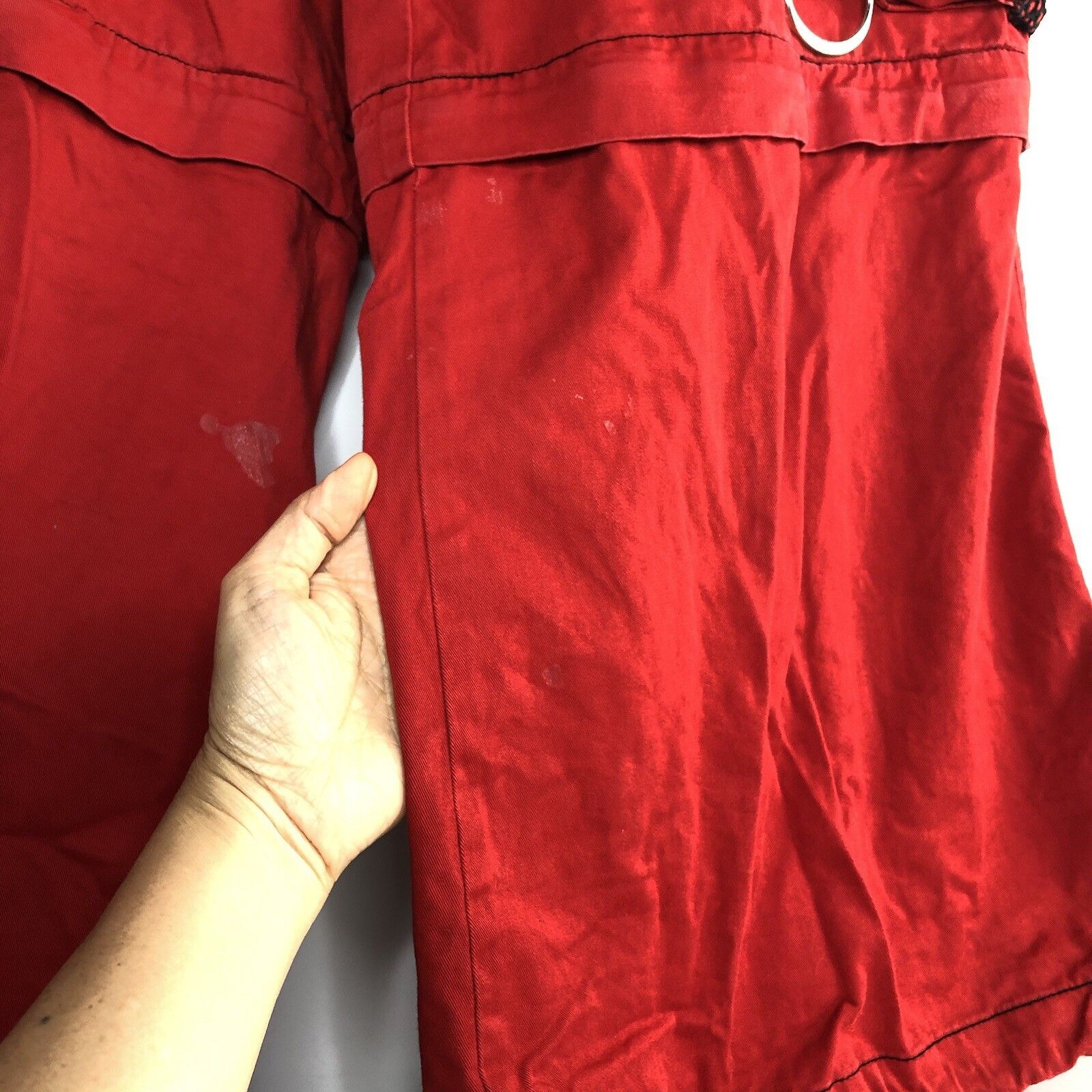 Tripp NYC Tripp NYC Y2K Baggy Bondage Red Pants L Convertible Grunge Size US 36 / EU 52 - 6 Thumbnail