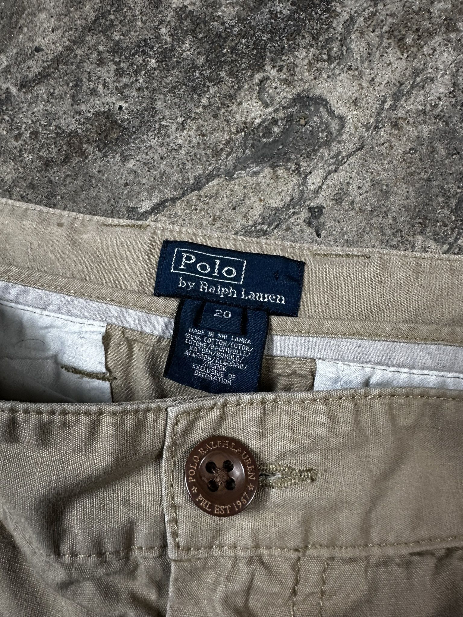 Polo Ralph Lauren Vintage Y2k Polo Ralph Lauren Cargo Shorts Size US 30 / EU 46 - 7 Thumbnail