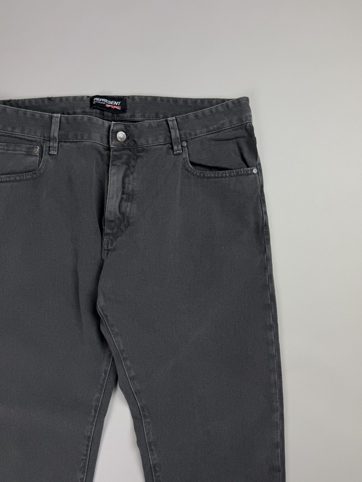 Represent Clo. Represent Clo Popper Smoke Denim Men’s Jeans Pants Size 36 Size US 36 / EU 52 - 7 Thumbnail