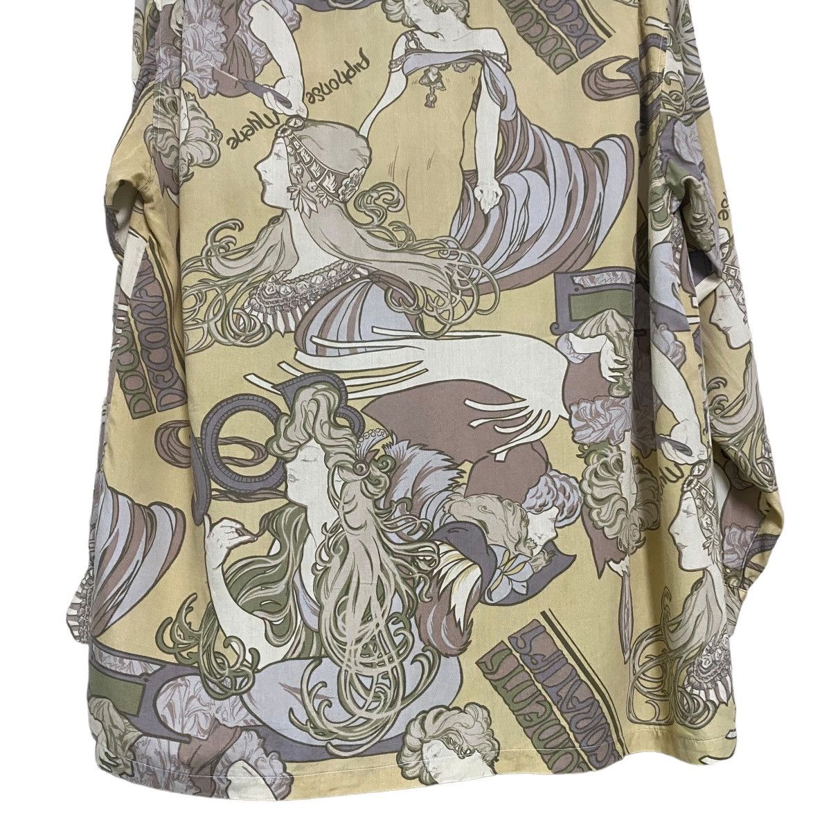Art Comes First Vintage Alphonse Mucha Documents Decoratifs Art Shirt Size US M / EU 48-50 / 2 - 9 Thumbnail
