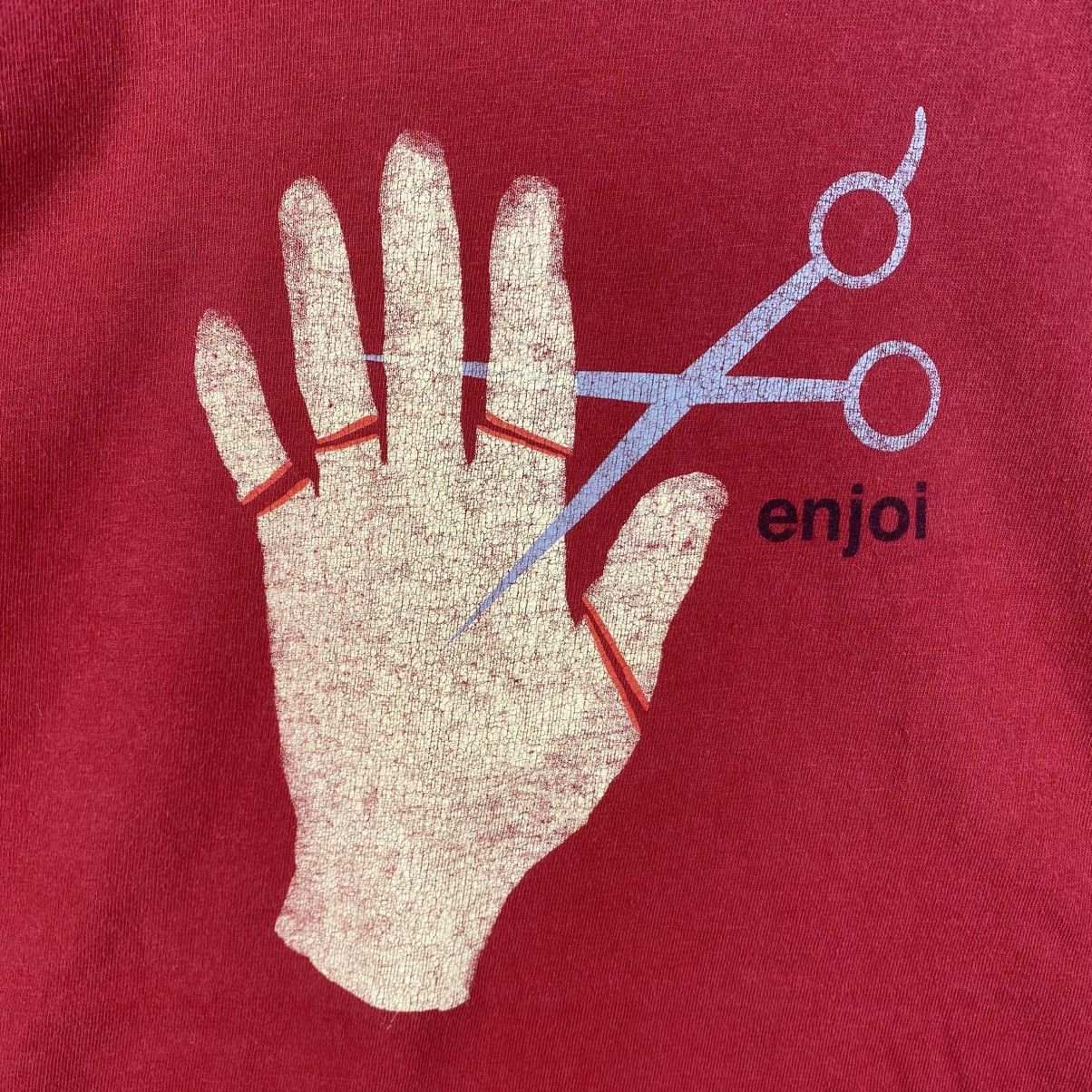Enjoi Vintage ENJOI SKATE Graphic Faded Skate Tee Shirt Size US M / EU 48-50 / 2 - 2 Thumbnail