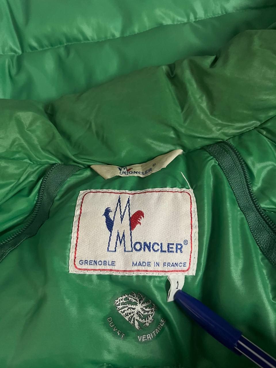 Moncler Moncler Down Vest Grenoble Vest Green Vintage Size US S / EU 44-46 / 1 - 11 Thumbnail