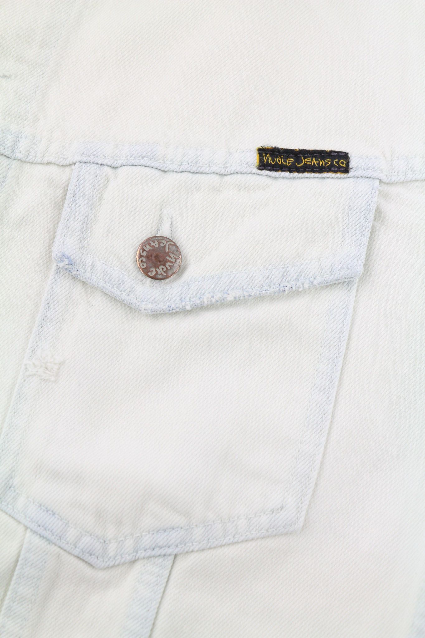 Nudie Jeans TERRY M Bleach Light Denim Jacket 81031 Size US M / EU 48-50 / 2 - 6 Thumbnail