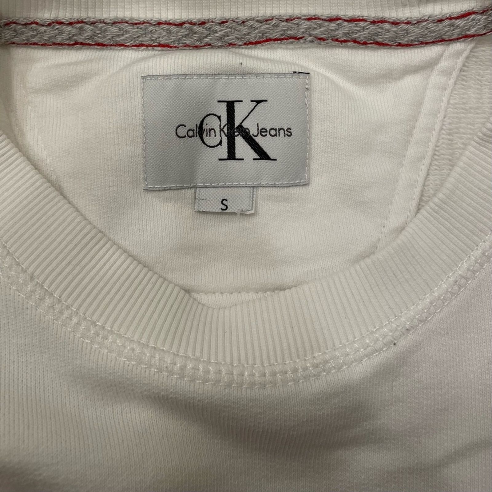Calvin Klein Calvin Klein Embroidered Sweatshirt S Size US S / EU 44-46 / 1 - 10 Thumbnail