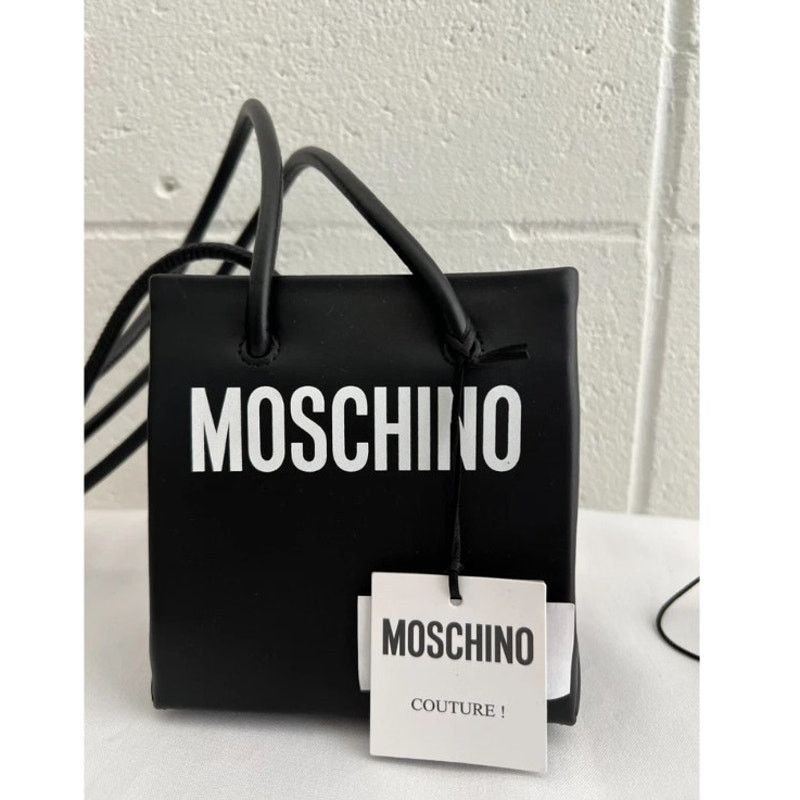 Moschino AW21 Moschino Couture Jeremy Scott Gold Leather Shoulder Bag Size ONE SIZE - 2 Thumbnail