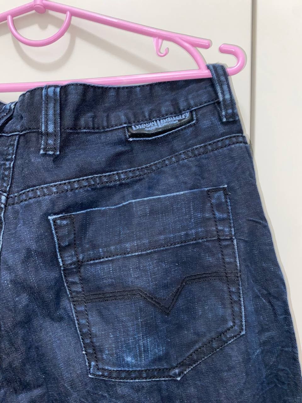 Diesel × Vintage VTG Diesel Washed Jeans 90s Size US 36 / EU 52 - 12 Thumbnail