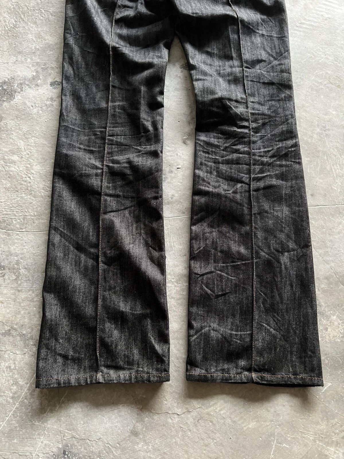 If Six Was Nine flare pleated nicole club for men denim rare design Size US 29 - 18 Thumbnail