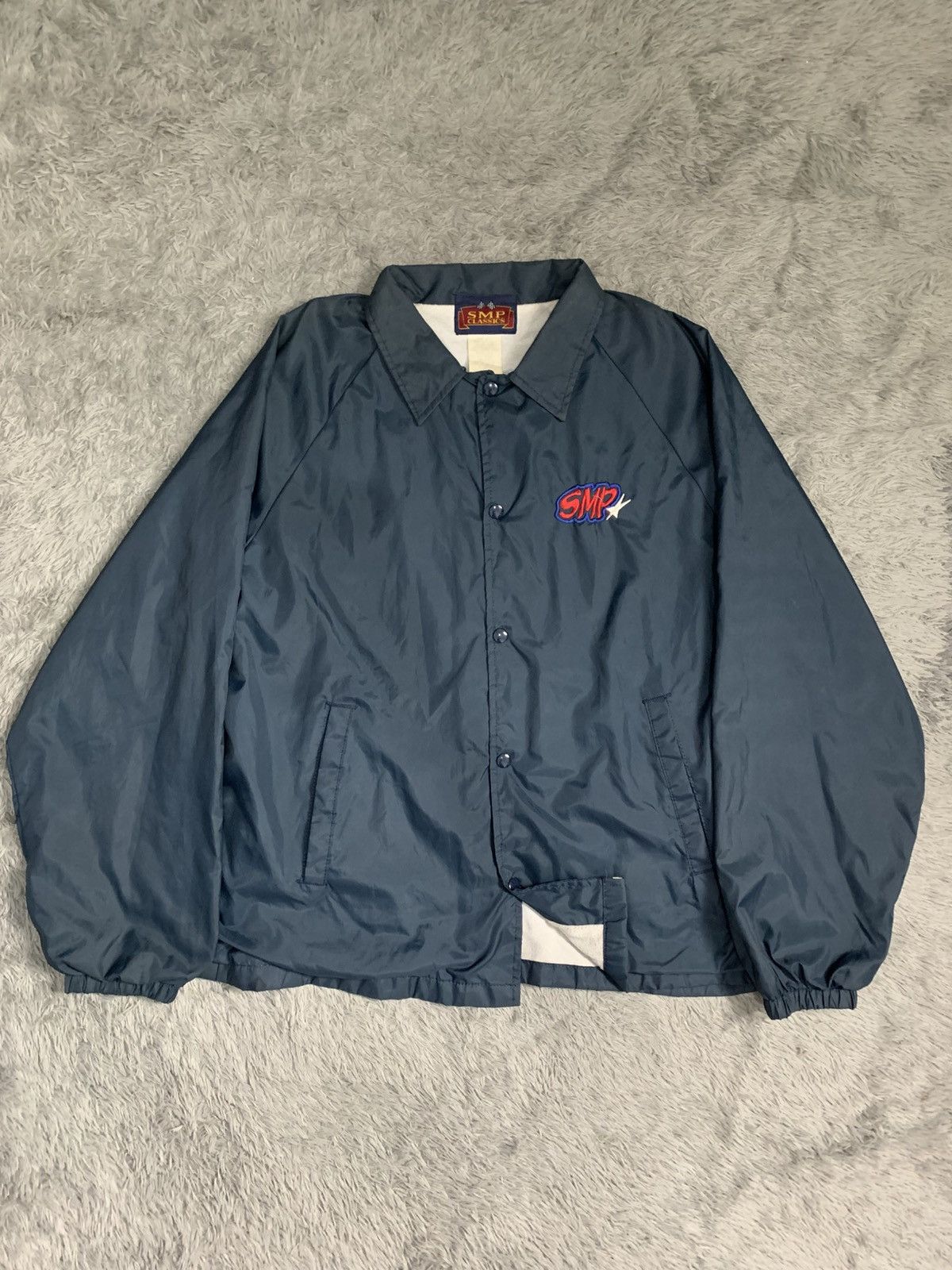 Powell Peralta SMP Skateboard Coach Jacket Navy Size US L / EU 52-54 / 3 - 3 Thumbnail