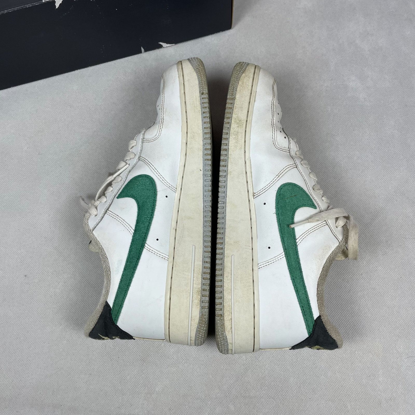 Nike Nike Air Force 1 07 DR8593-100 Men's White Leather Shoes 12 Size US 12 / EU 45 - 4 Thumbnail