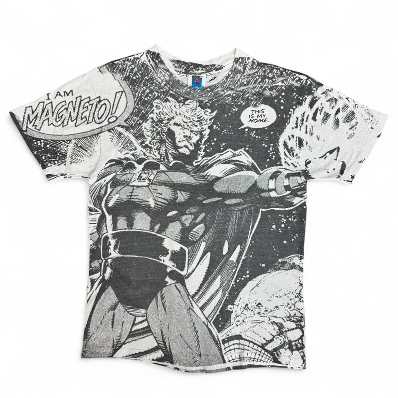 Marvel Comics Vintage Magnetos X-Men black & white graphic tee Size XL Size US XL / EU 56 / 4 - 1 Thumbnail