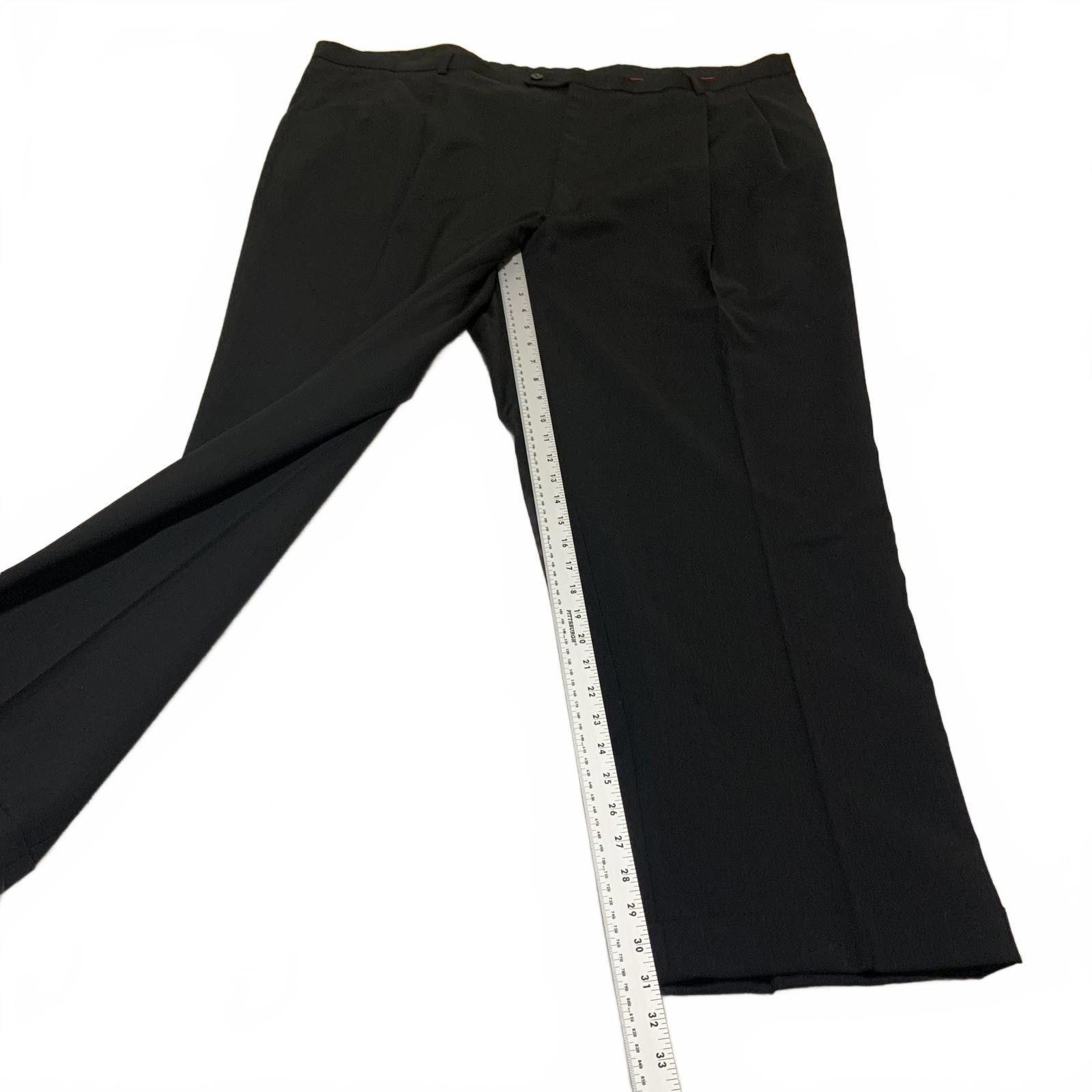 Other Giorgio Cosani Men's Black Dress Formal Pants Size 42R - 9 Thumbnail