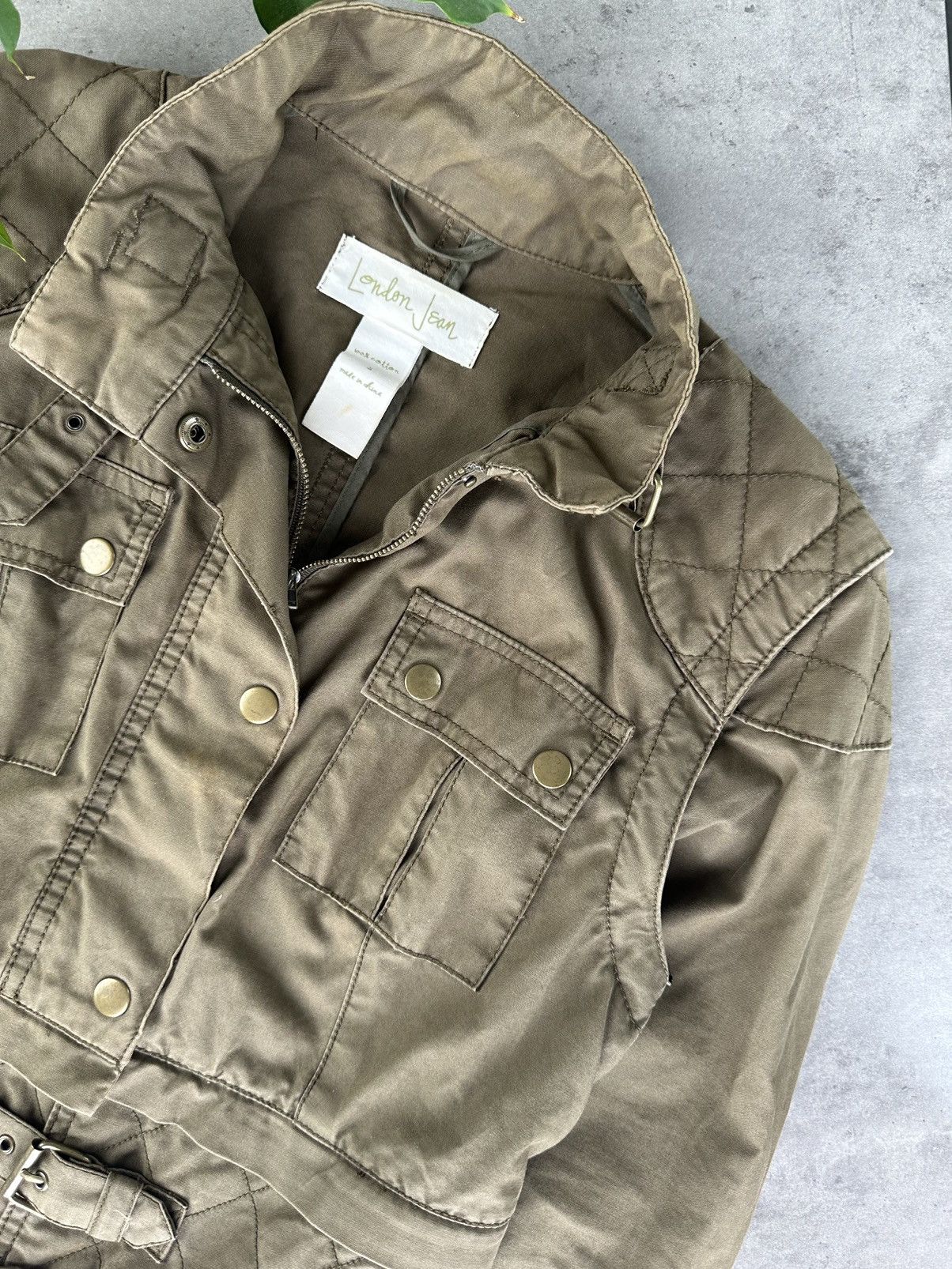 Japanese Brand Vintage Jacket With Zippers Size S / US 4 / IT 40 - 4 Thumbnail