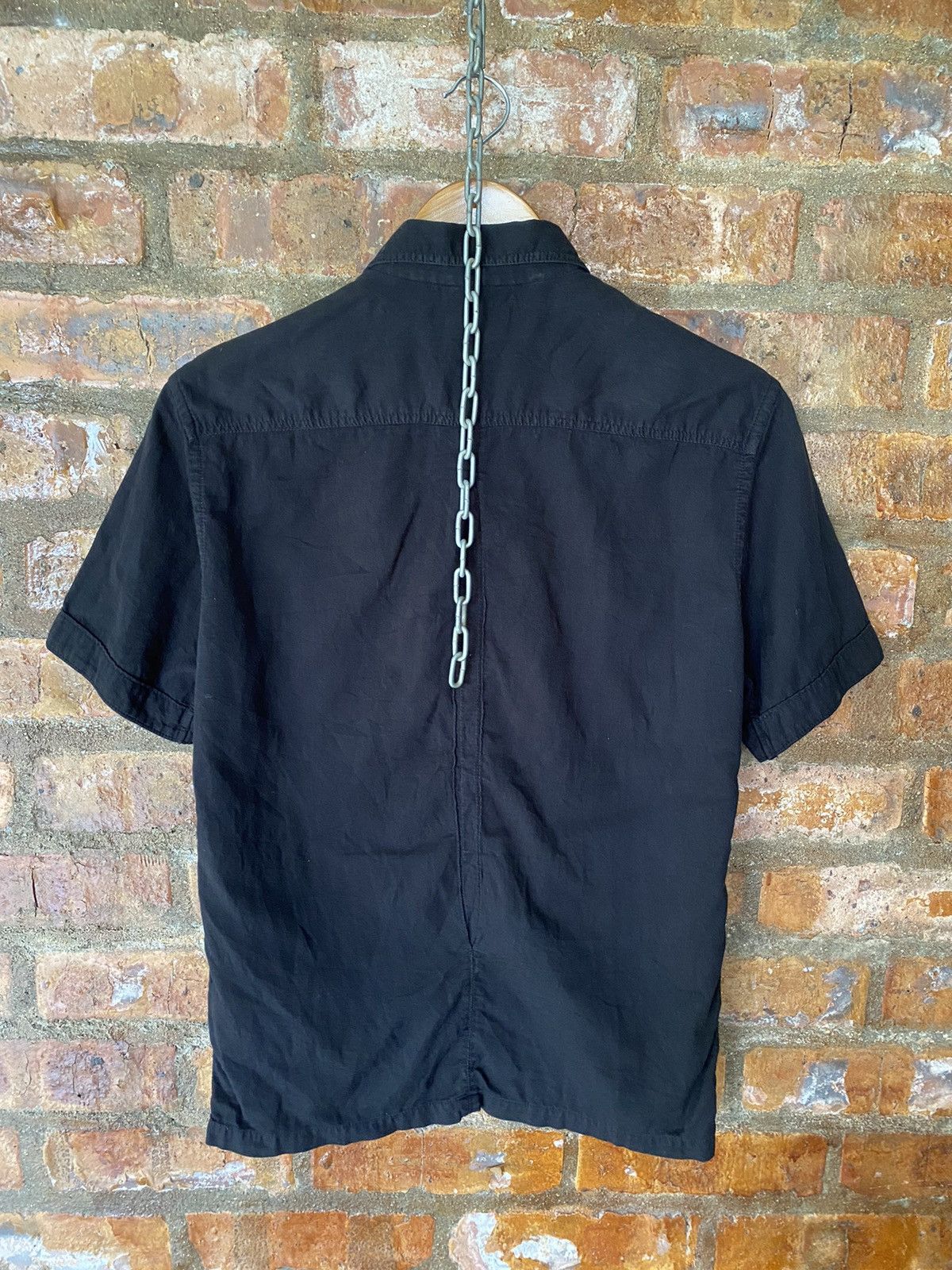 Japanese Brand × Le Grande Bleu (L.G.B.) × Lounge Lizard Lounge Lizard Japan Black pleated shirt Size US M / EU 48-50 / 2 - 9 Thumbnail
