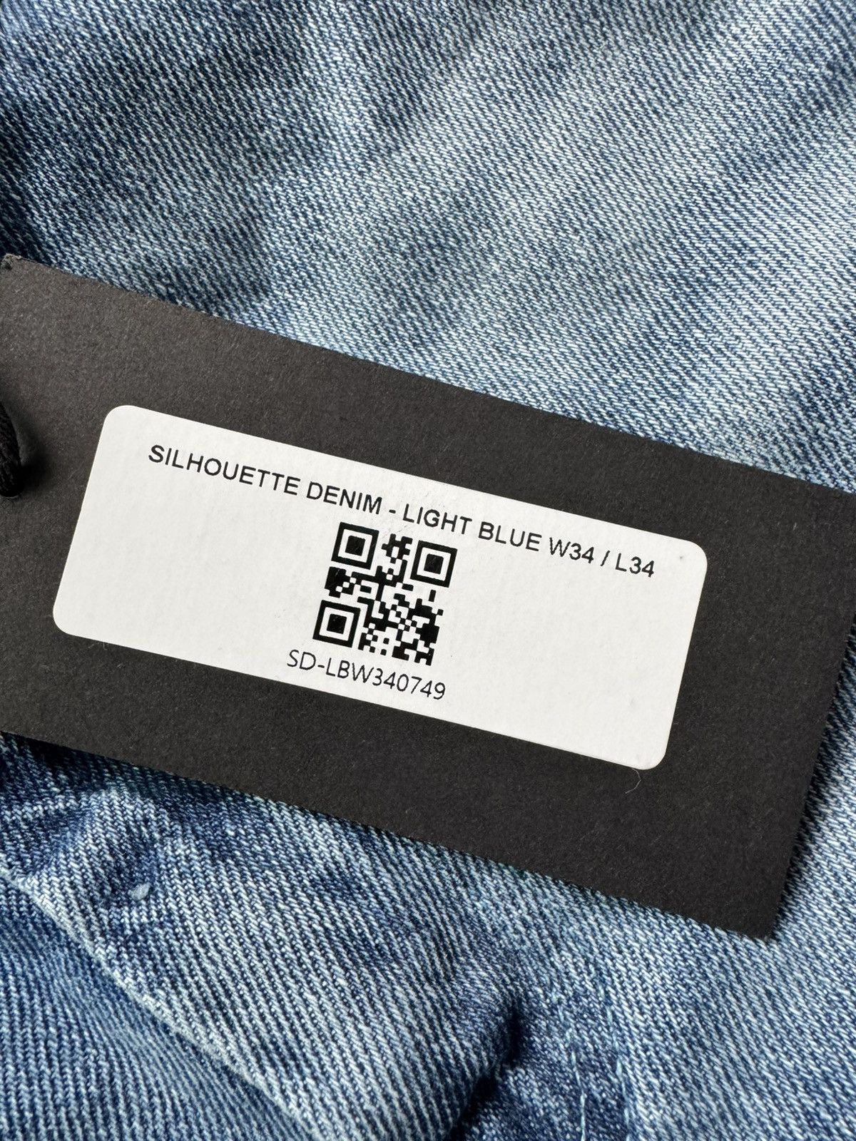 Other M’mansion SILHOUETTE DENIM - LIGHT BLUE Size US 34 / EU 50 - 8 Thumbnail