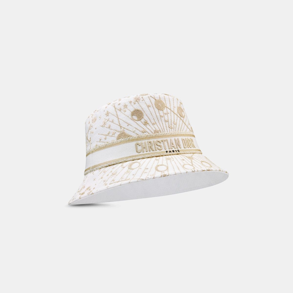 Dior o1w1db10326 Size:OS/Brim Bucket Hat in White/Multi Size ONE SIZE - 2 Thumbnail