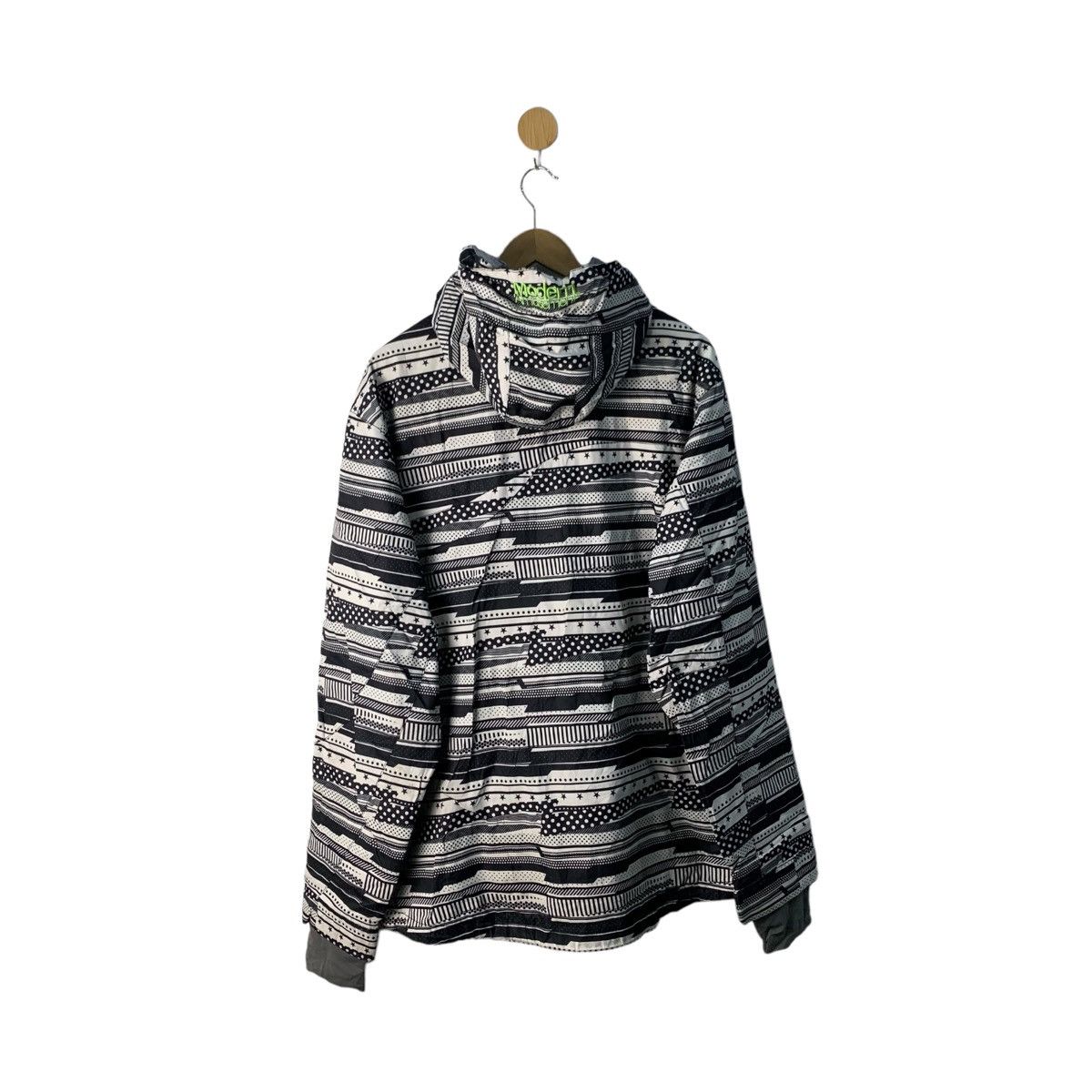 Japanese Brand × Modern Amusement modern amusement zipper hoodie rare design Size US L / EU 52-54 / 3 - 2 Thumbnail