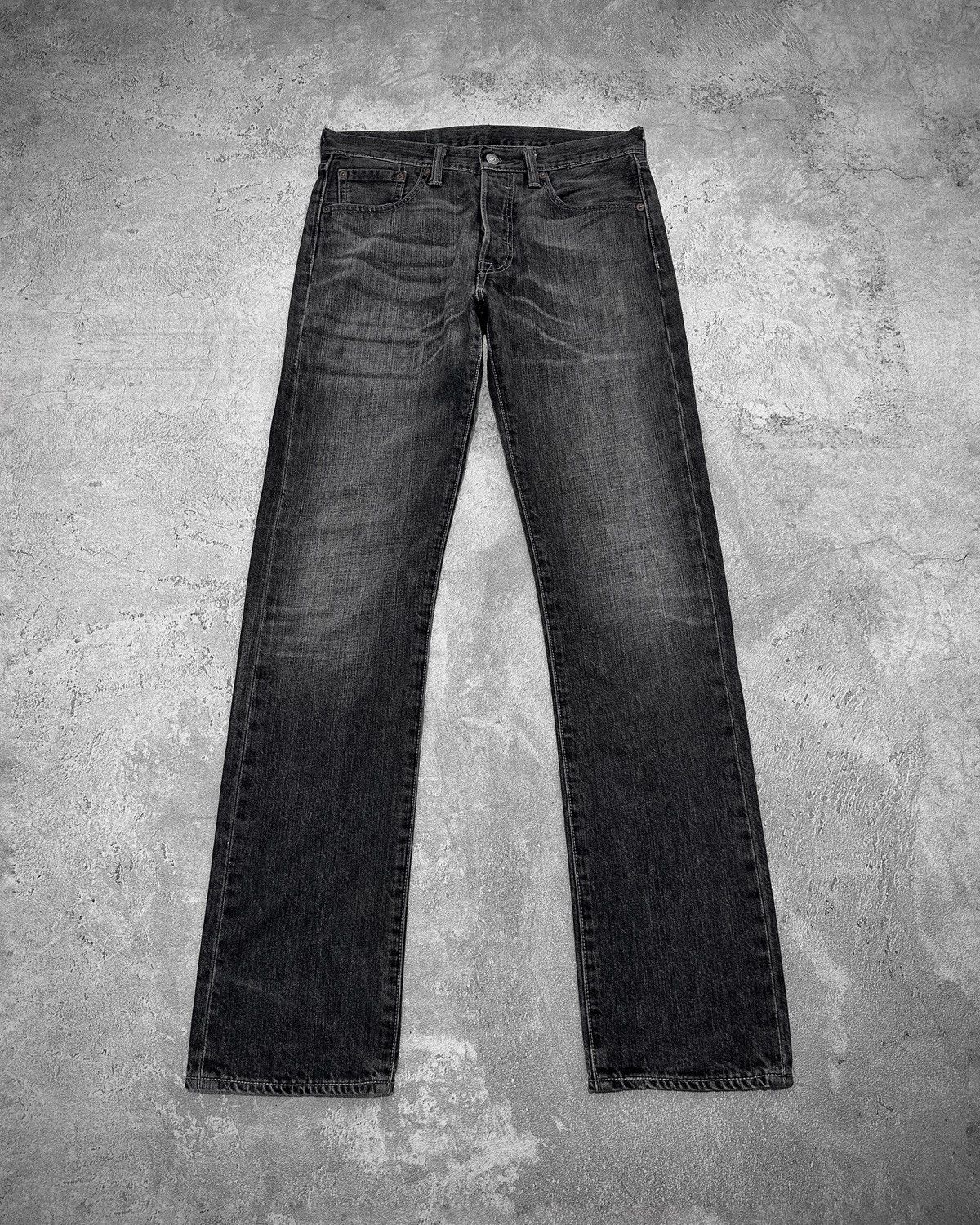 Levi's × Levi's Made & Crafted × Levi's Vintage Clothing Levi's 501 Stone Washed Denim Jeans Size US 29 - 1 Thumbnail