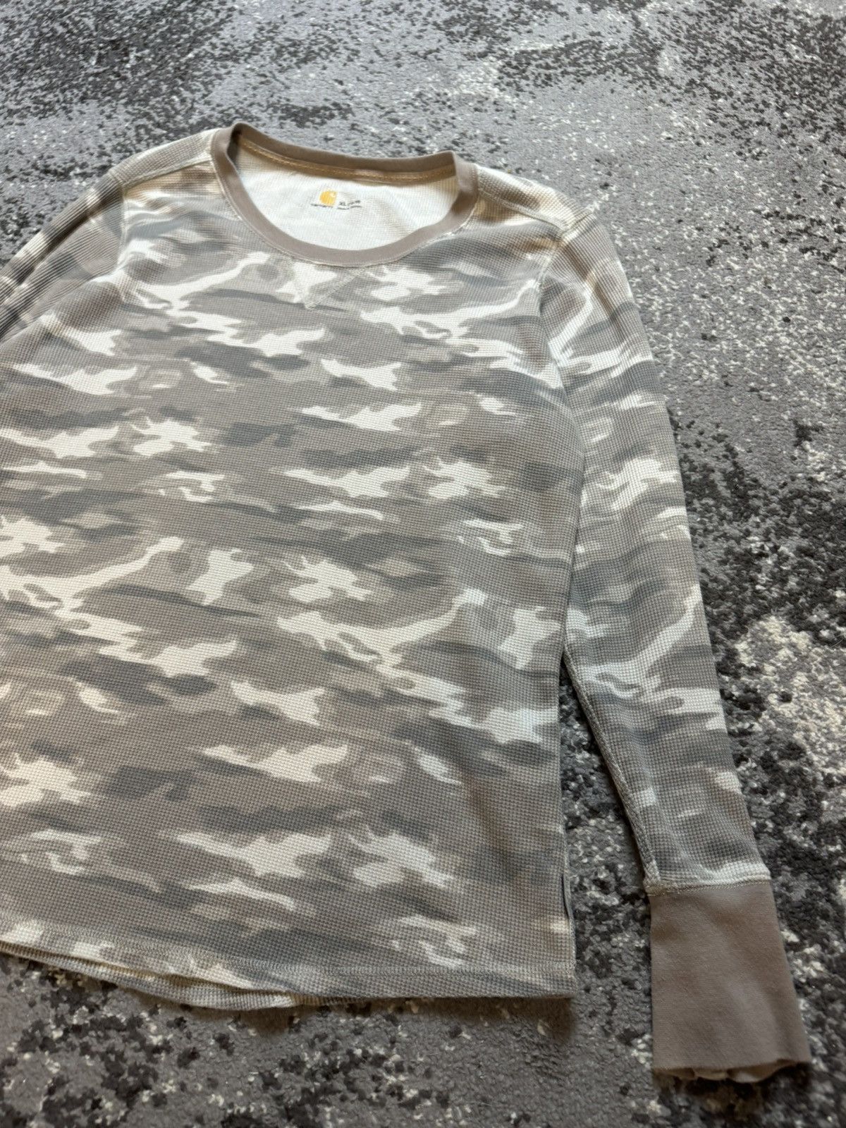 Carhartt × Japanese Brand × Vintage Vintage Y2K Carhartt Wip Camo Opium Carti Style Long Sleeve Size US M / EU 48-50 / 2 - 2 Thumbnail