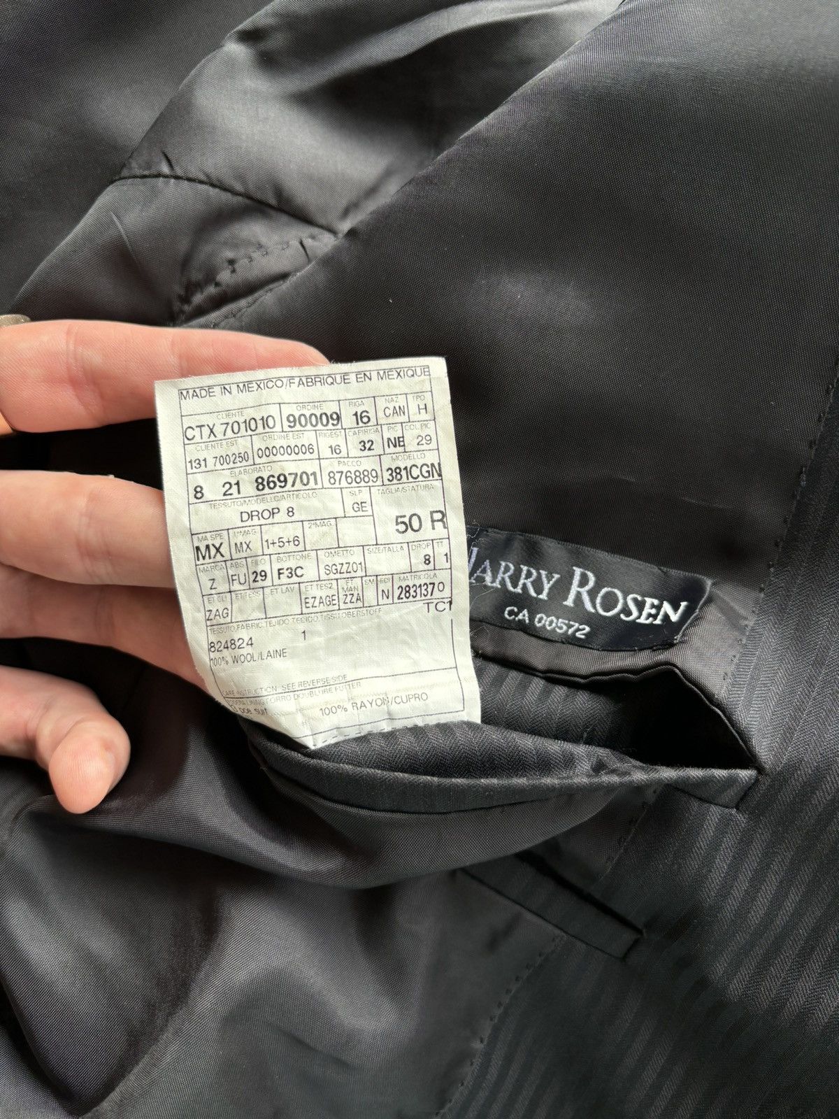 Ermenegildo Zegna × Z Zegna Ermenegildo Zegna Z Zegna Suit Two Piece Drop 8 Blazer Pants Size 50R - 8 Thumbnail