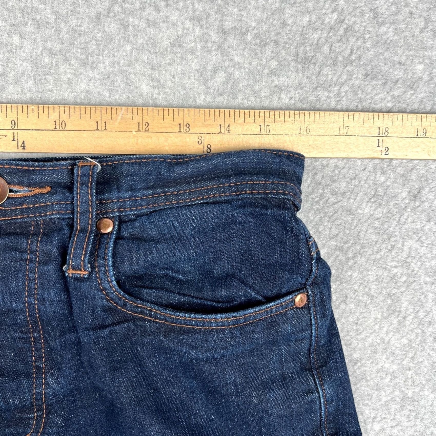 Denime Unbranded UB222 Tapered Selvedge Jeans 11oz Stretch Denim 32x32 Blue Mens Size US 32 / EU 48 - 4 Thumbnail