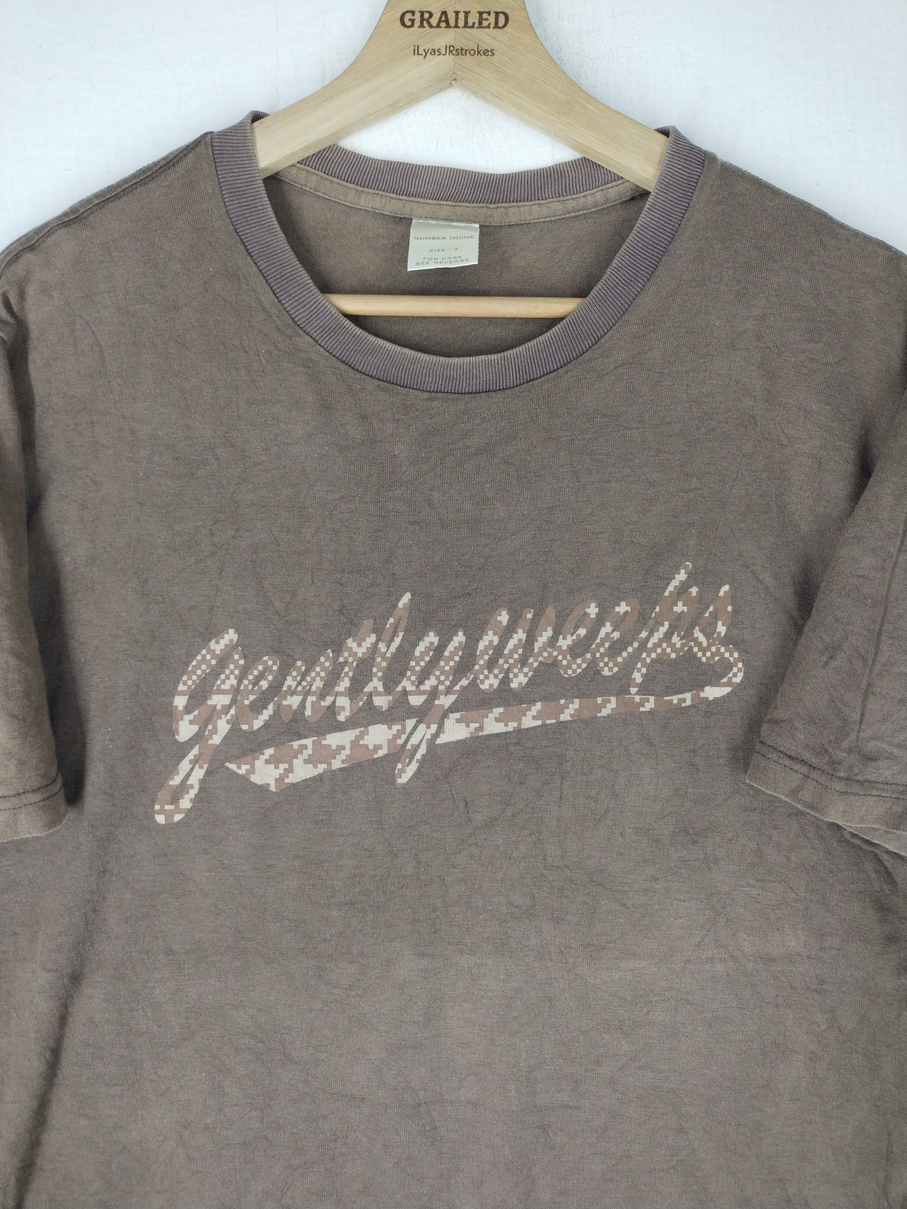 Number (N)ine Number (N)ine x The Beatles Gently Weeps Nine Faded Tee Size US L / EU 52-54 / 3 - 3 Thumbnail
