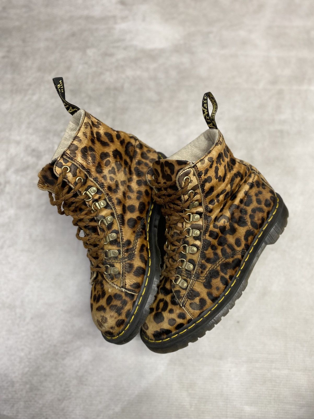 Dr. Martens Dr martens barton leopard hair on made in england Size US 10 / EU 43 - 3 Thumbnail