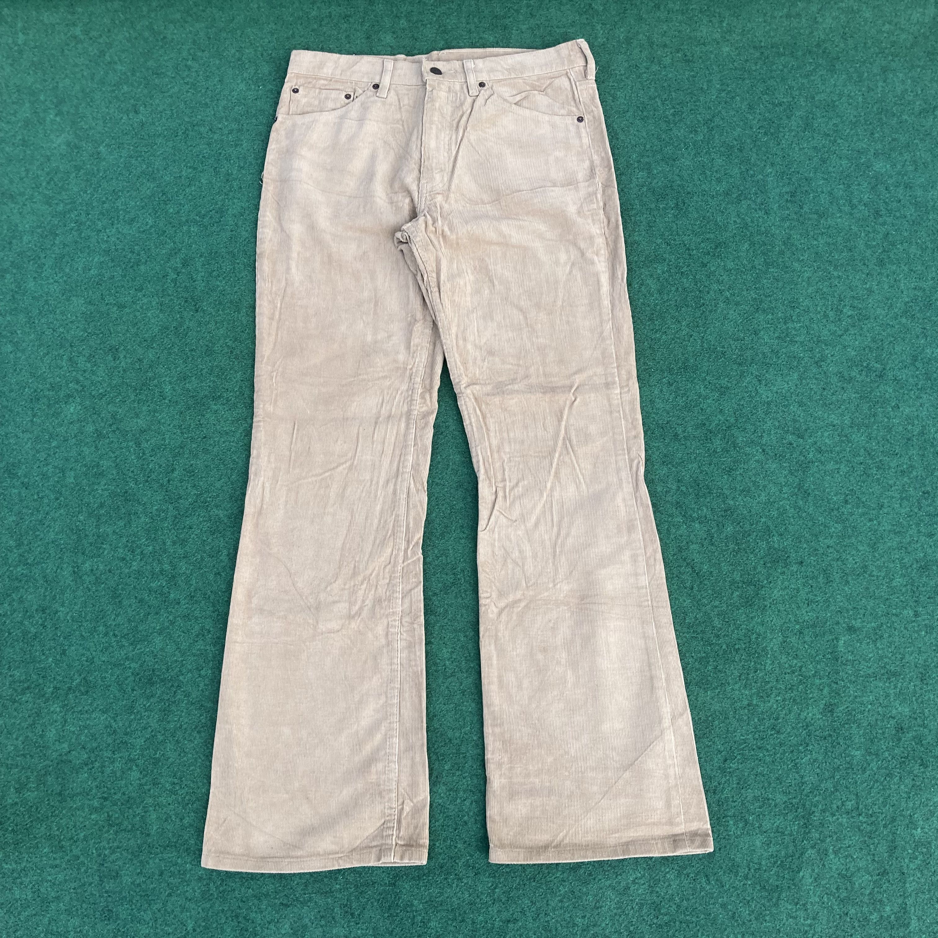 Levi's × Vintage Vtg Levis 517 Denim Corduroy Sz 32 Flare Bootcut Jeans Size US 32 / EU 48 - 1 Thumbnail