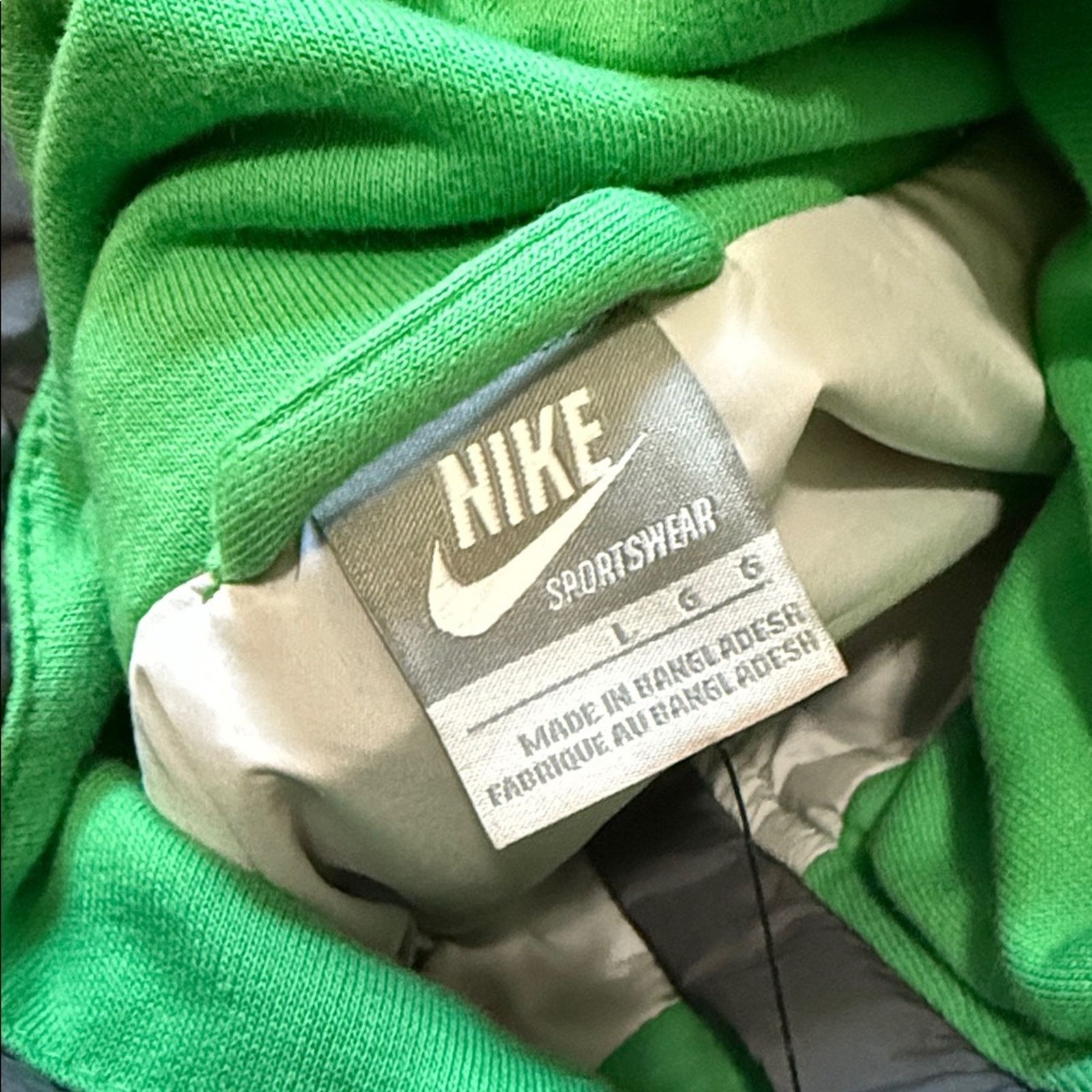 Nike 2008 Nike Packable Zip Up Windbreaker Hoodie Sweatshirt Size US L / EU 52-54 / 3 - 15 Thumbnail