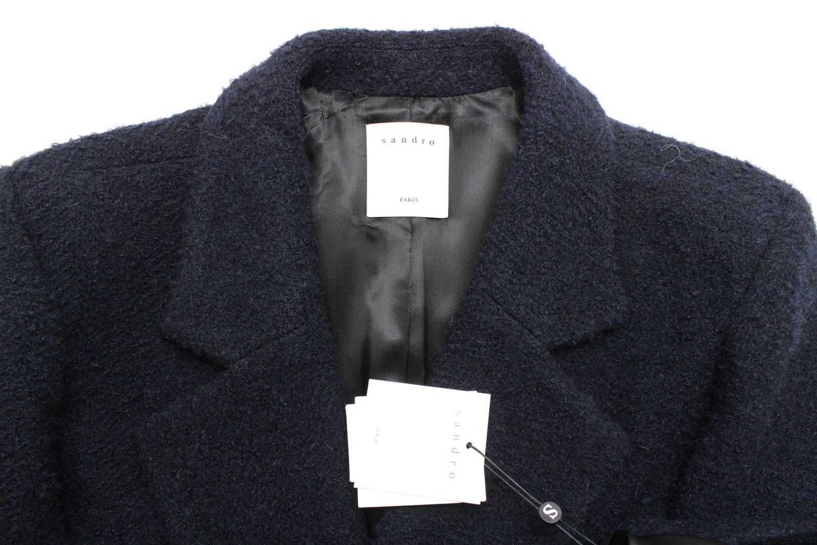 Sandro SANDRO For The Future Sergio Coat Women (EU) 40 Alpaca Wool Size L / US 10 / IT 46 - 6 Thumbnail