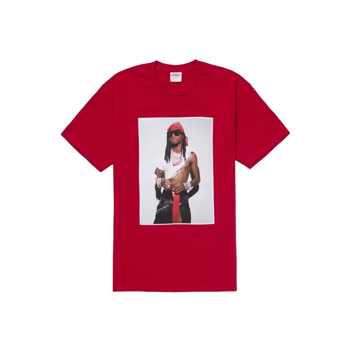 Supreme Playboi Carti Tee Red Size US L / EU 52-54 / 3 - 1 Preview