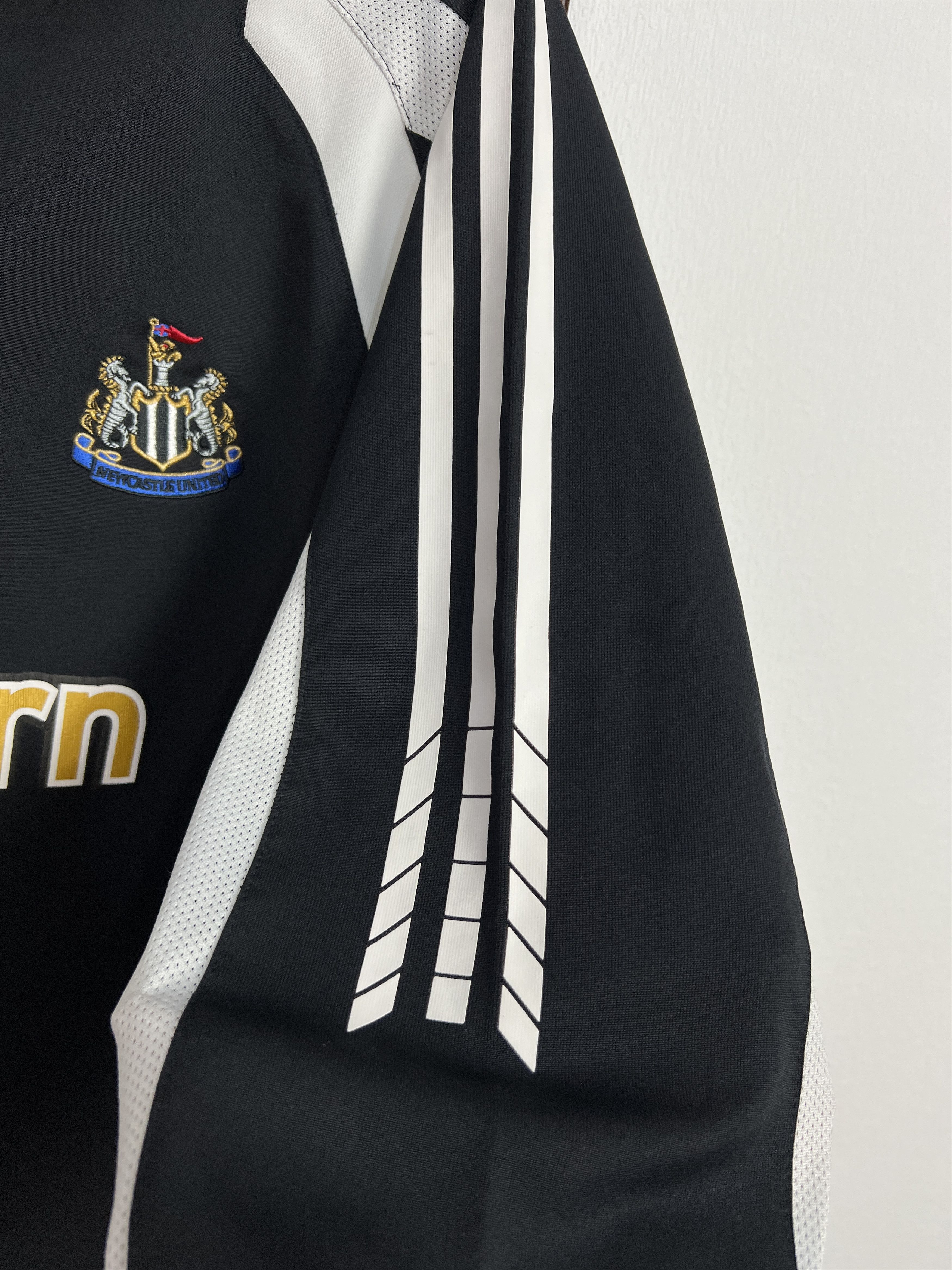 Vintage Adidas Newcastle United Football Train Sweatshirt