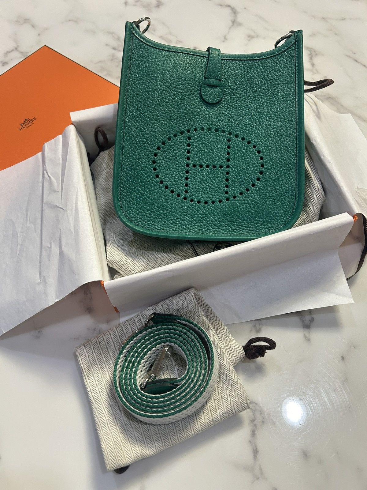 Hermes Hermes Mini Evelyne Size ONE SIZE - 3 Thumbnail