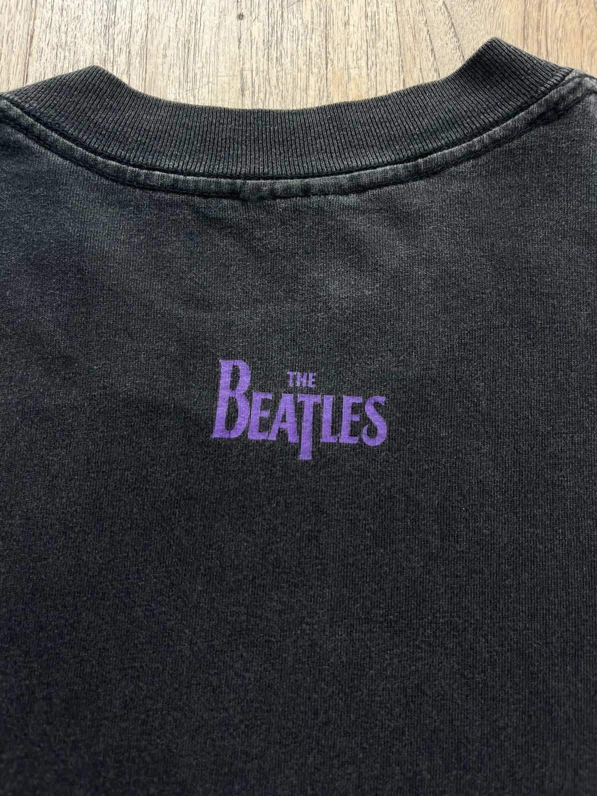 Vintage Vintage THE BEATLES Psychedelic Photos Art 1998’s T-shirt Size US XL / EU 56 / 4 - 9 Thumbnail