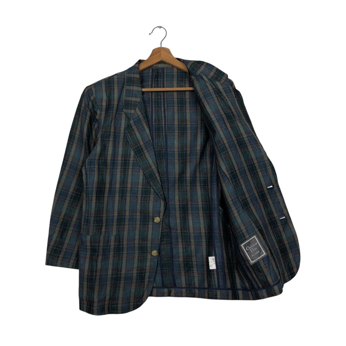 Christian Dior Monsieur 📌Vintage Chore Jacket Christian Dior Monsieur Tartan Design Size US M / EU 48-50 / 2 - 14 Thumbnail
