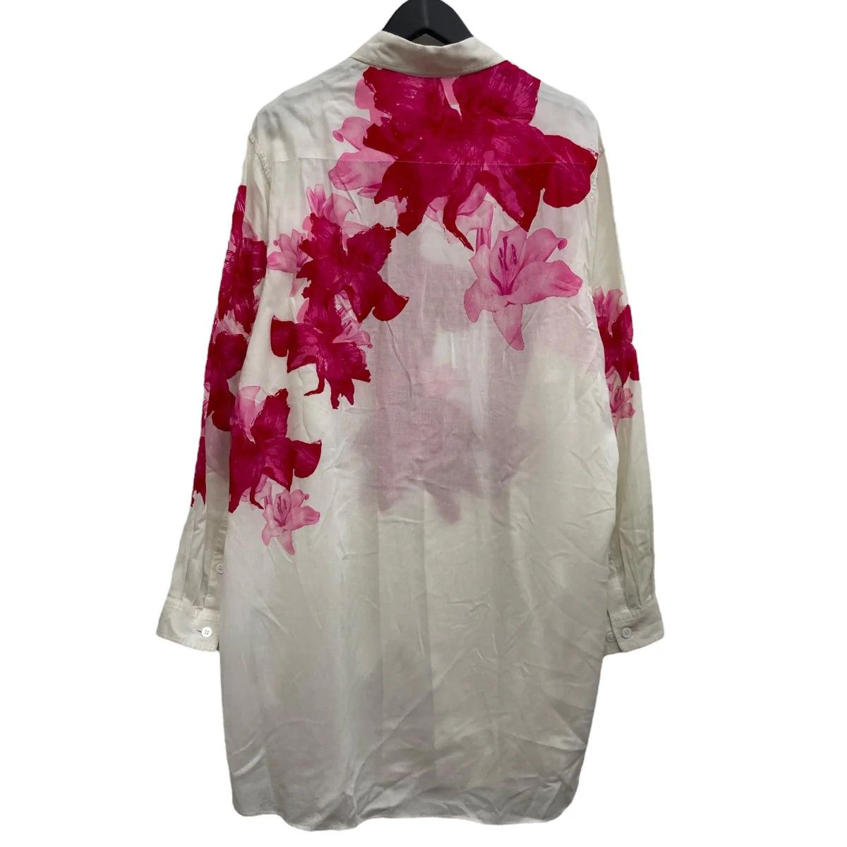 Yohji Yamamoto Yohji Yamamoto pour homme white print/shirt blouse Size US M / EU 48-50 / 2 - 2 Thumbnail