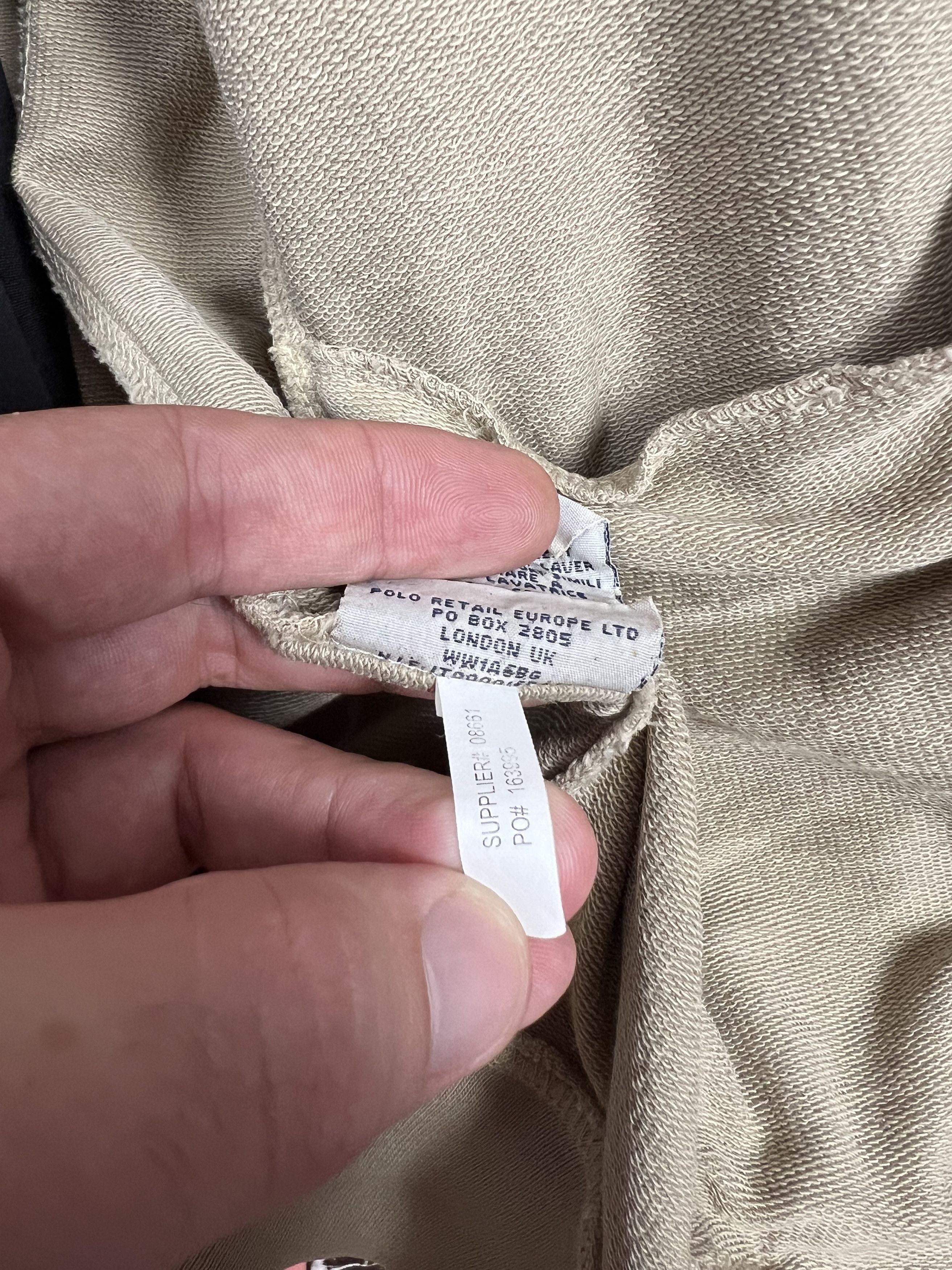 Polo Ralph Lauren Polo Ralph Lauren Vintage hoodie beige streetwear Size US XXL / EU 58 / 5 - 12 Thumbnail