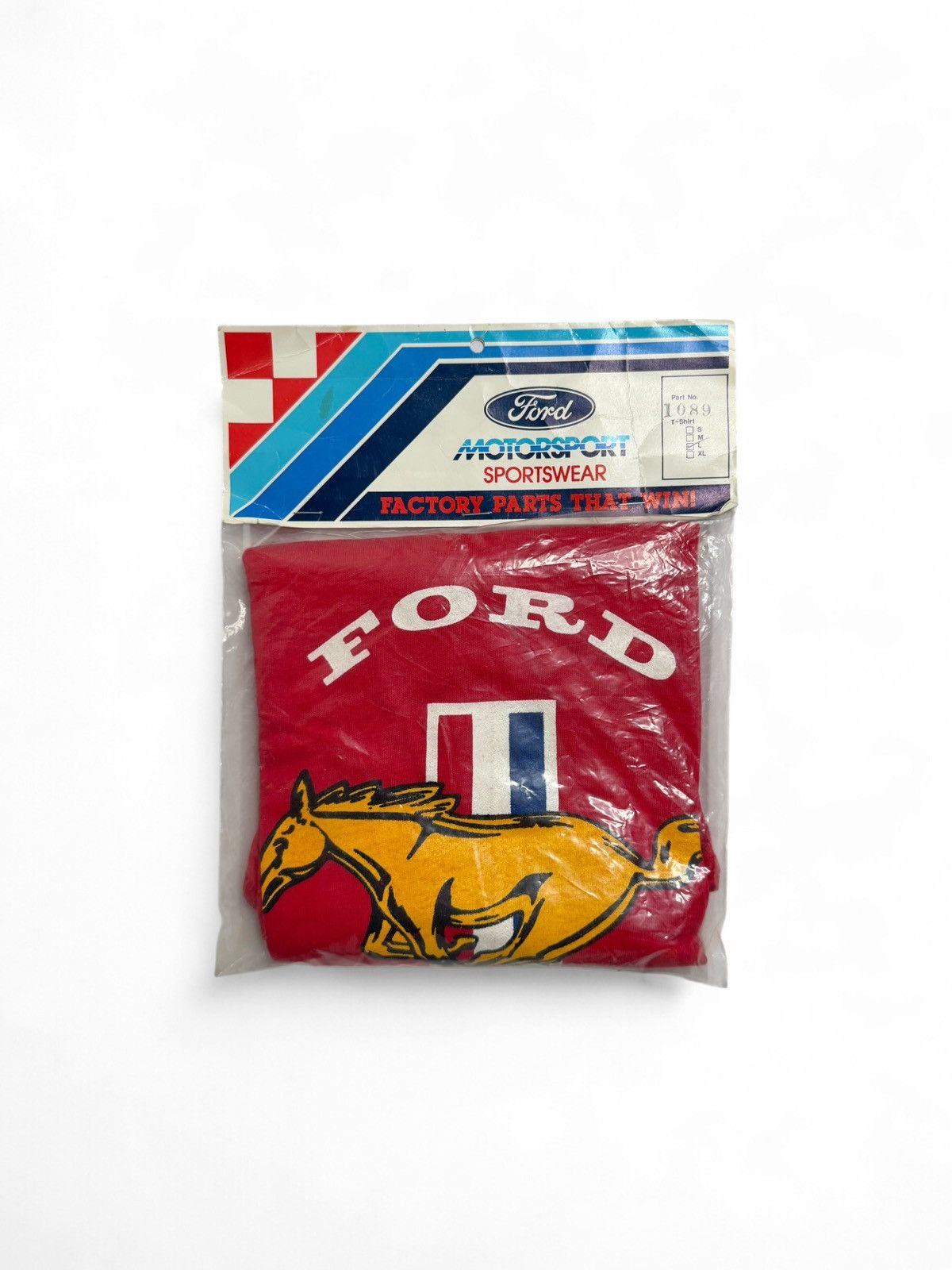 Ford Vintage 1980’s Ford Mustang Sealed Tee Shirt Size US L / EU 52-54 / 3 - 1 Thumbnail