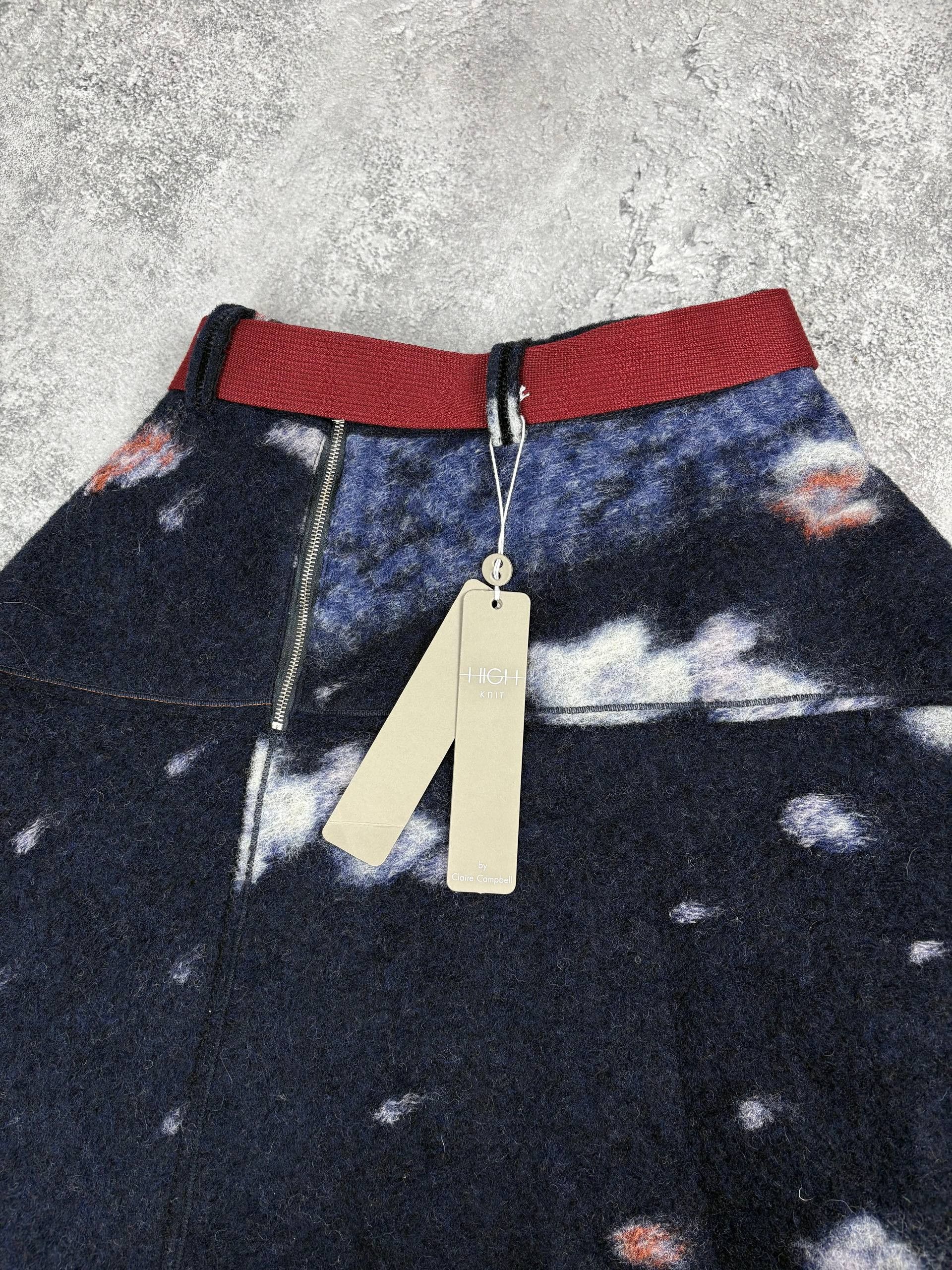 Other HIGH everyday couture KNIT SKIRT wool HICH Size 30" / US 8 / IT 44 - 13 Thumbnail