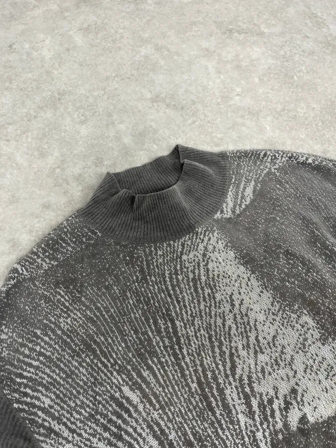 Emporio Armani SS2020 Emporio Armani Grey Contemporary Turtleneck Size US M / EU 48-50 / 2 - 5 Thumbnail