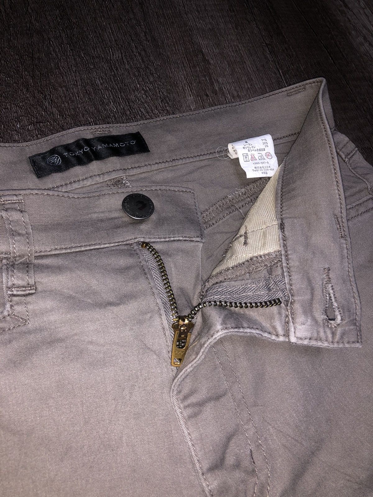 Designer × Japanese Brand × Yohji Yamamoto TOKYO YAMAMOTO SMART CASUAL PANTS Size 27" / US 4 / IT 40 - 9 Thumbnail