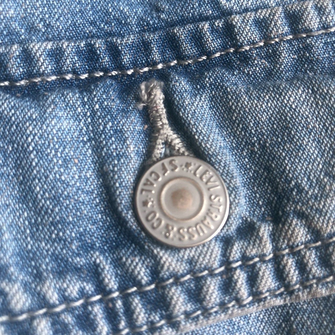 Levi's Levi’s Type 2 Sashiko Boro Repair Denim Trucker Jacket Size US S / EU 44-46 / 1 - 11 Thumbnail