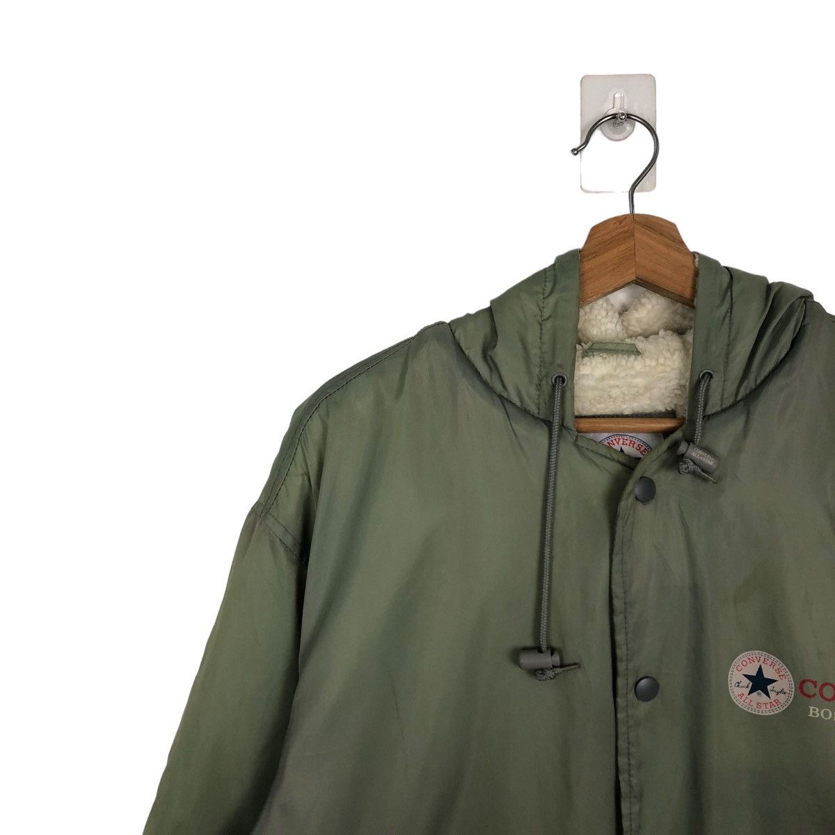 Japanese Brand 90’s VINTAGE OBERSIZED JACKET CONVERSE BOSTON MASS ALL STAR Size US M / EU 48-50 / 2 - 6 Thumbnail
