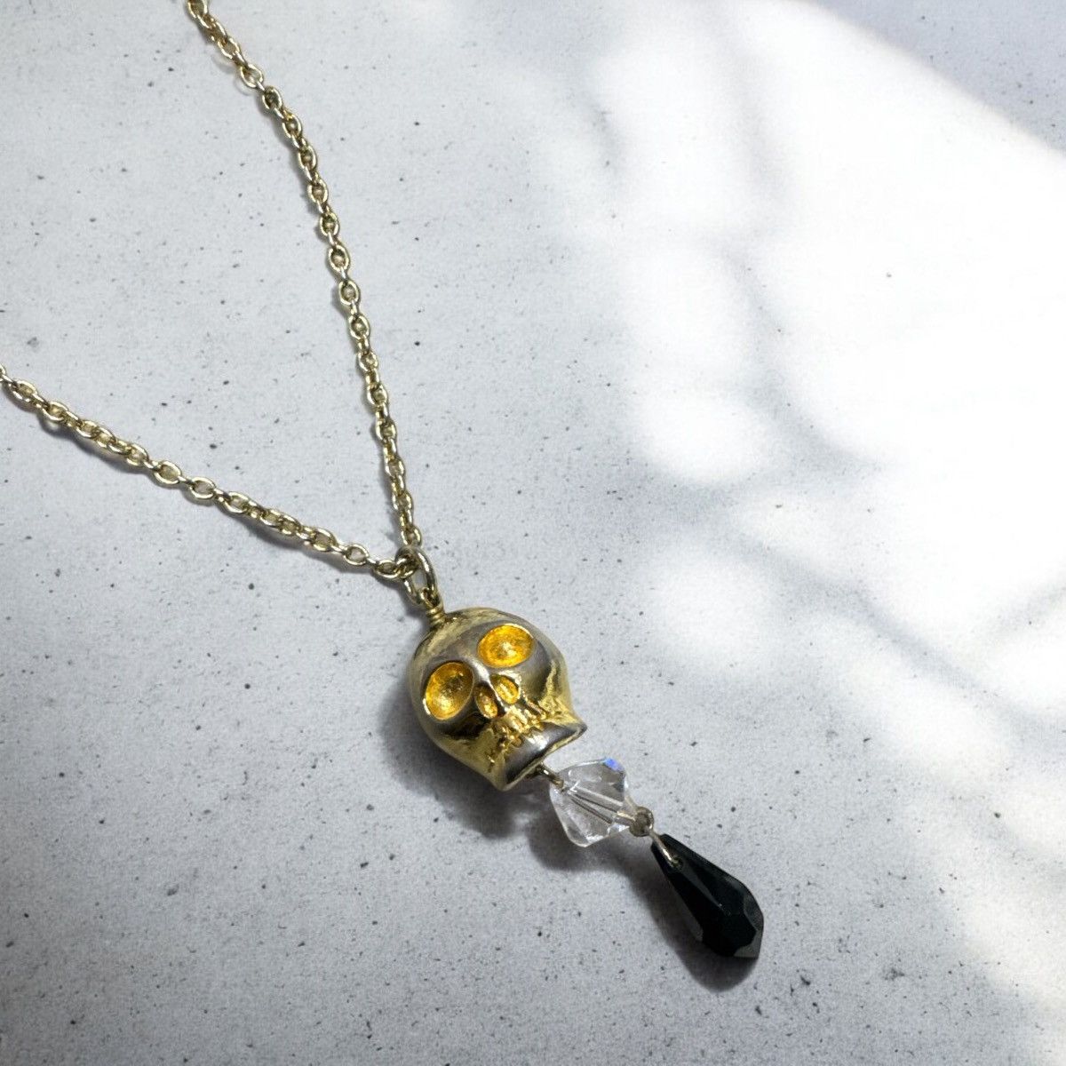 Japanese Brand × Vintage YOSHIKO CREATION PARIS SKULL NECKLACE Size ONE SIZE - 1 Thumbnail