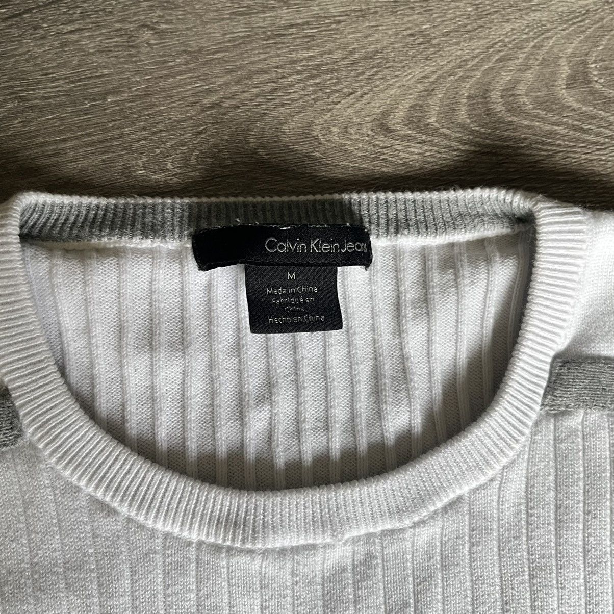 Calvin Klein Vintage Calvin Klein Jeans Point Zero Style Sweater Shirt Size US M / EU 48-50 / 2 - 4 Thumbnail