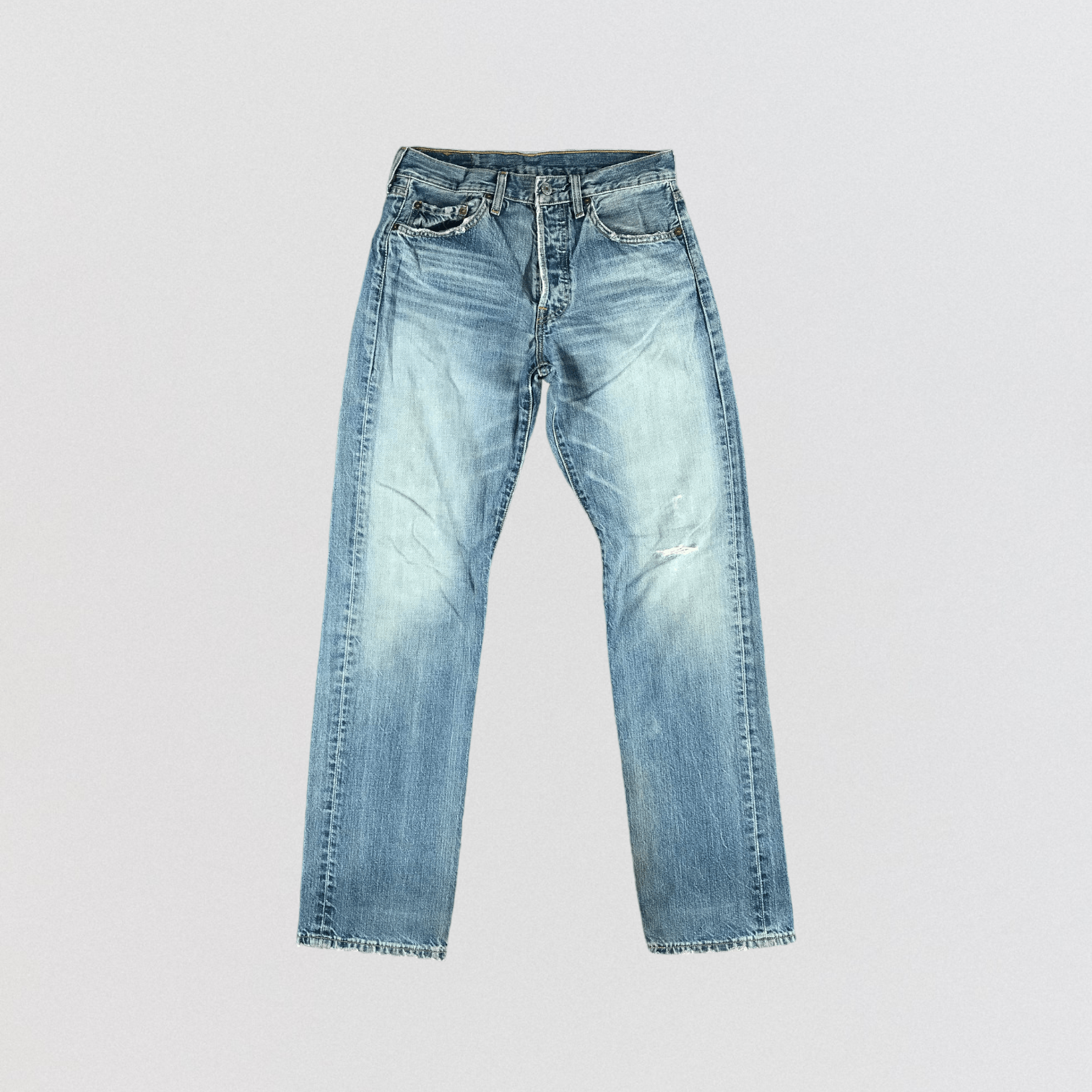90s Vintage Blue Wash Levis 501 Jeans-JM2777