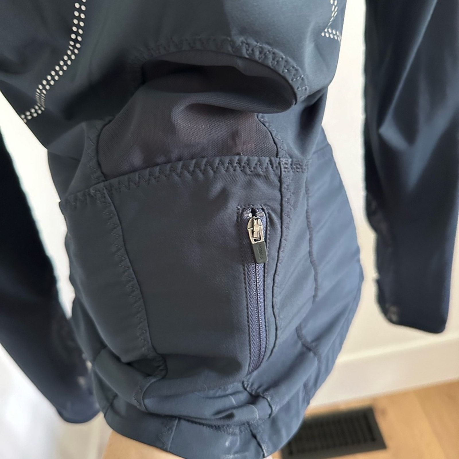 Other Navy Zella Athletic Jacket with mesh details! Small Size S / US 4 / IT 40 - 5 Thumbnail