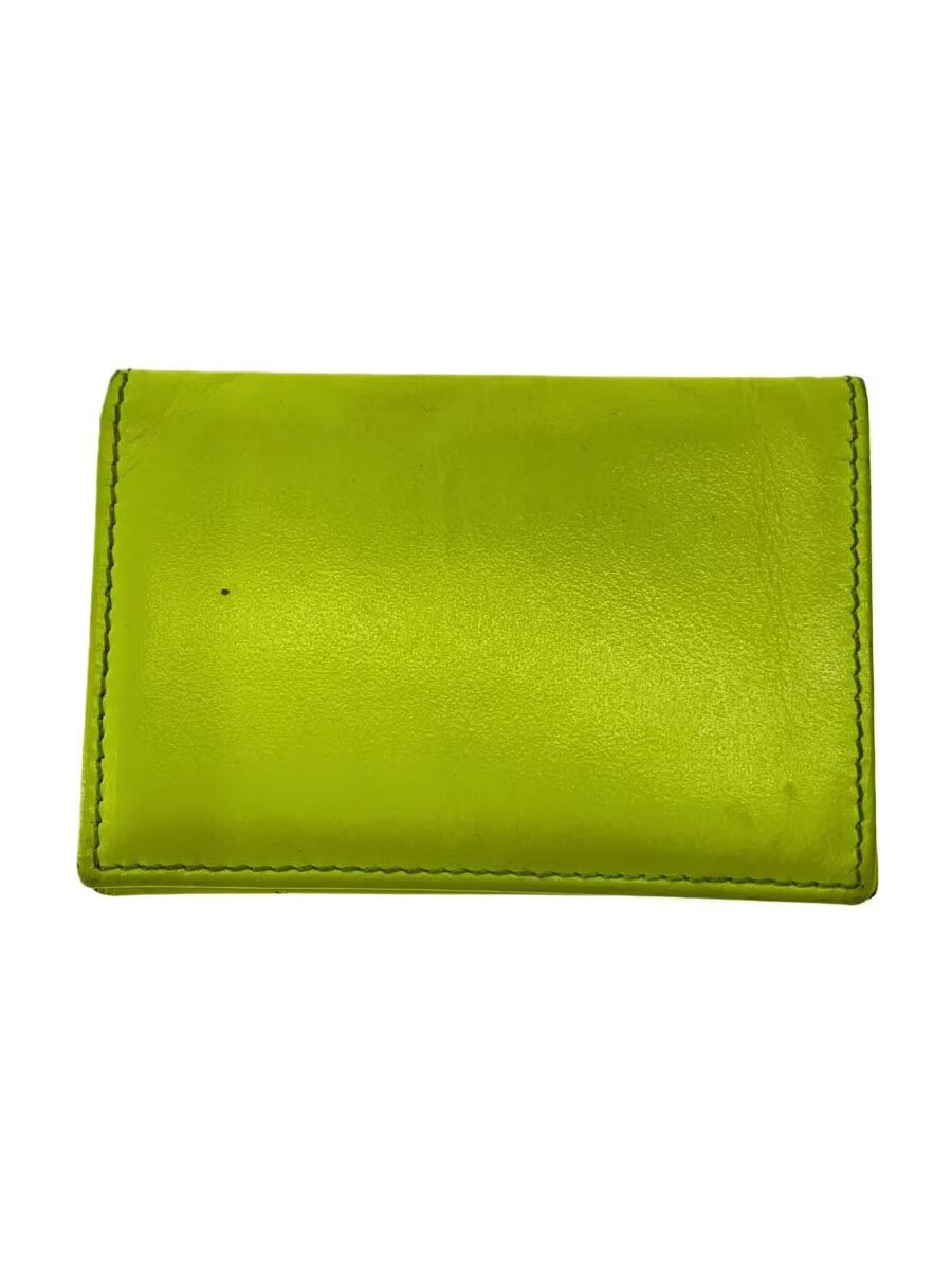 Comme des Garcons Neon Leather Card Wallet Size ONE SIZE - 1 Thumbnail