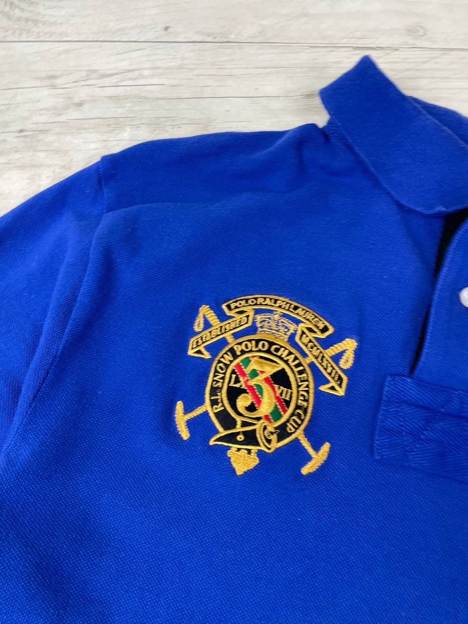 Polo Ralph Lauren Polo Ralph Lauren Rugby Shirt Big Pony Chief Keef Size US M / EU 48-50 / 2 - 5 Thumbnail